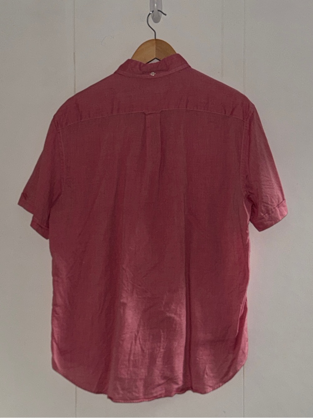 Ralph Lauren Pink Short-Sleeve Button-Down Oxford Shirt - Picture 3 of 5